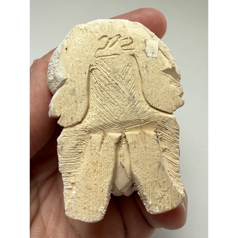 Artesania Rinconada Baby Camel #91 Llama Alpaca Figurine Uruguay White Clay - Picture 4 of 6